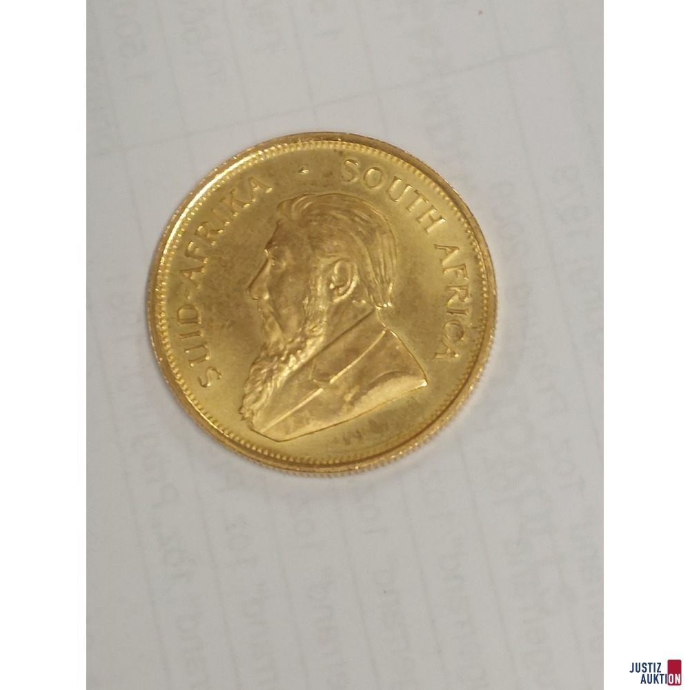 S&uuml;dafrika Krugerrand Gold zu 1 Unze 1981