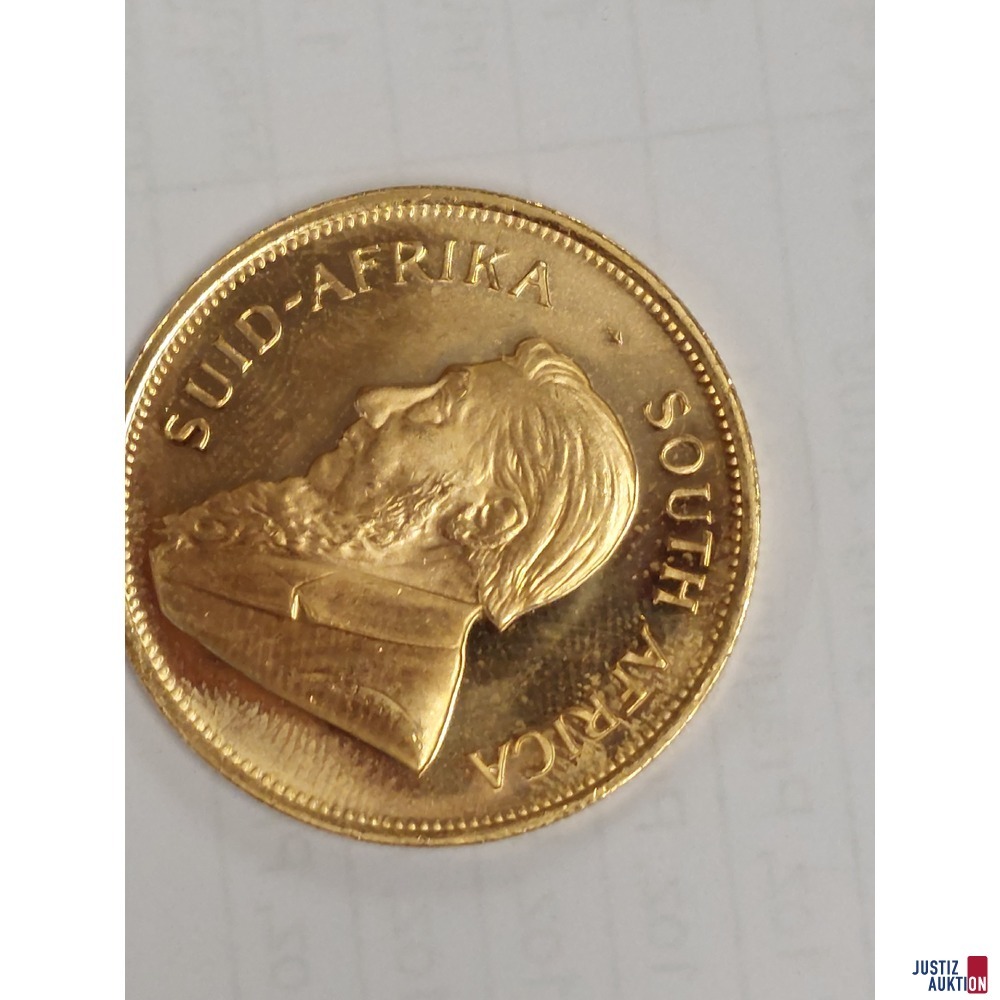 S&uuml;dafrika Krugerrand Gold zu 1 Unze 1981