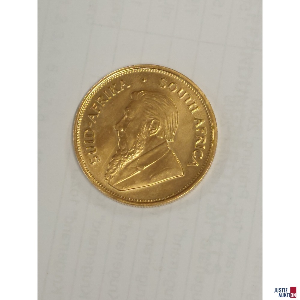 S&uuml;dafrika Krugerrand Gold zu 1 Unze 1975