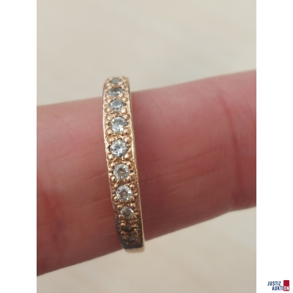 Damenring Rosegold
