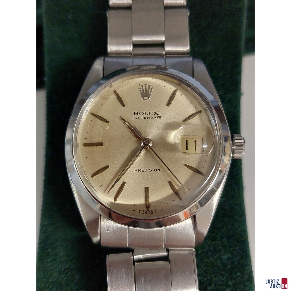 Herrenarmbanduhr der Marke Rolex - Model&colon; Oysterdate - Precision