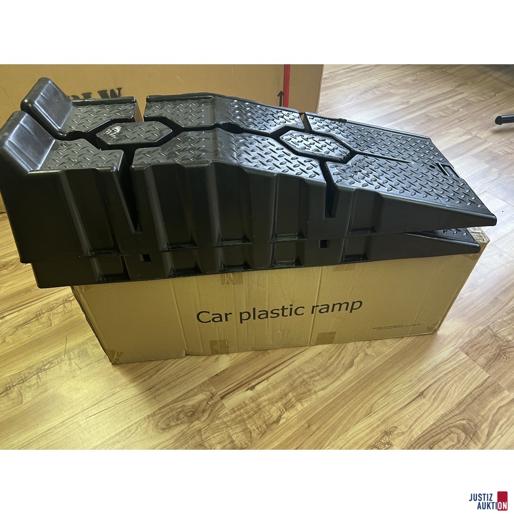 4x Car plastic ramp