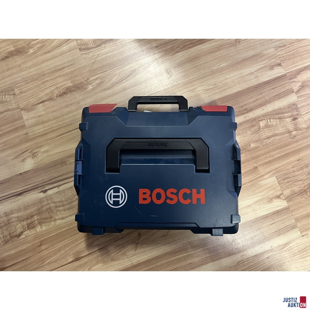 Boschmaschinenkoffer leer – kavel bij Justiz-Auktion