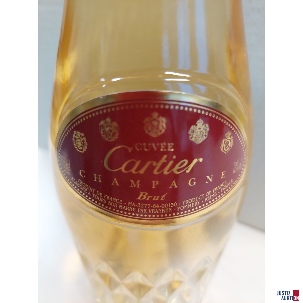 Franz&ouml;sischer Champagner von Cartier Brut Cuvee
