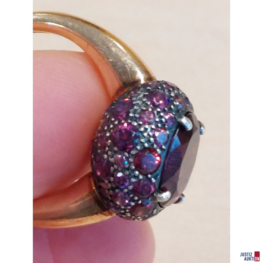 Damenring Marke &comma;&comma;Pomellato&OpenCurlyDoubleQuote; 750&permil; gelbgold punziert