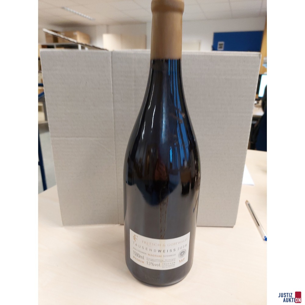 Weisswein&comma; Magnum Flasche von Fritsch &amp&semi; Gottwald