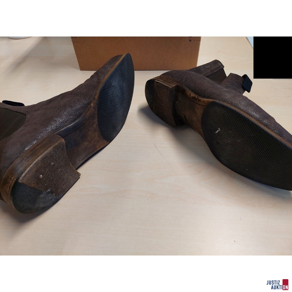 Maß - Chelsea Leder Boots der Marke Scheer &amp; Söhne