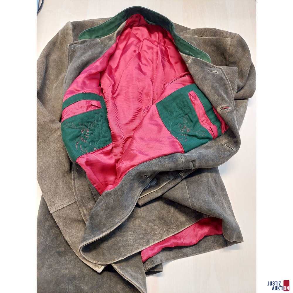 Ziegenlederjacke der Marke Meindl Gr&ouml;&szlig;e 56