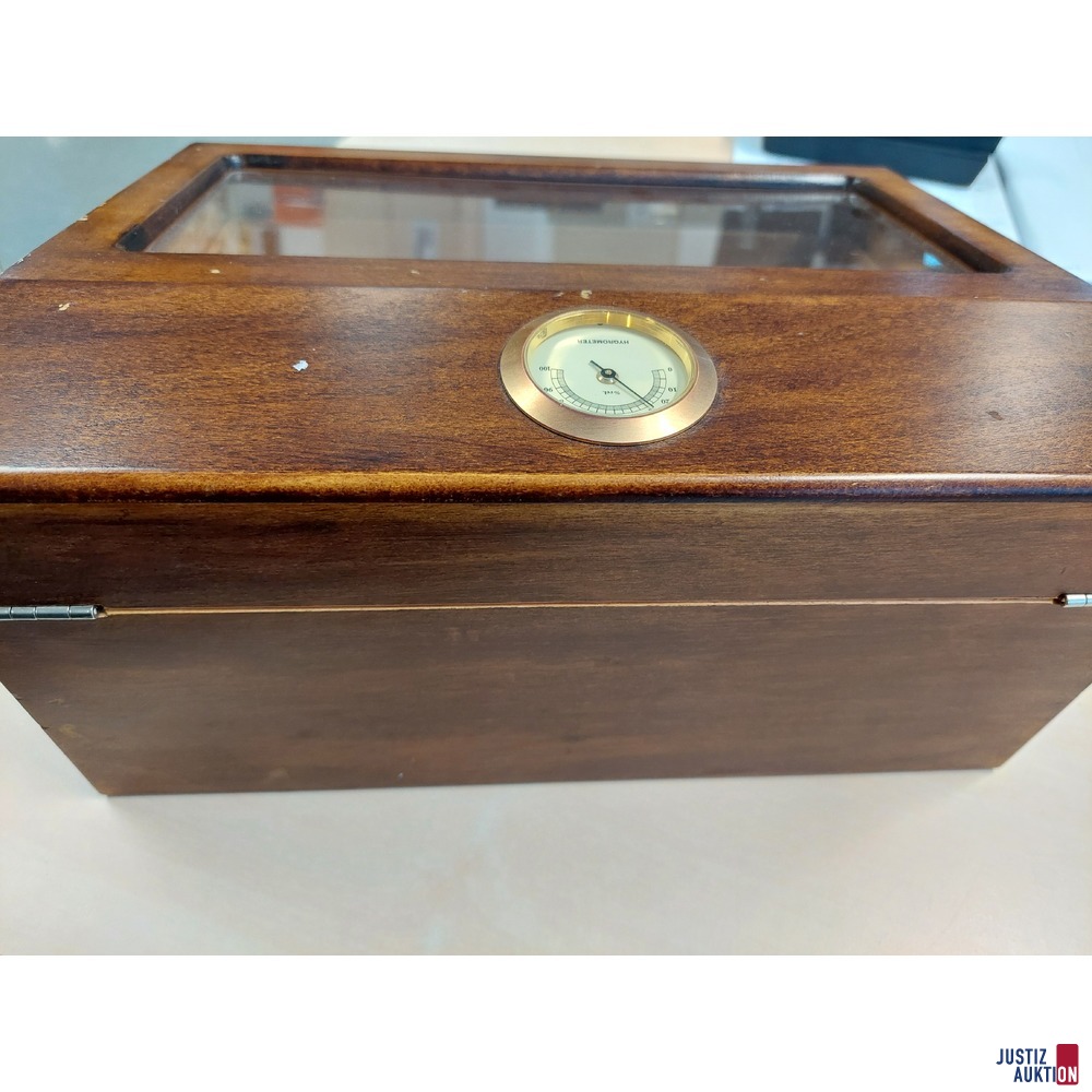 Zigarrenschrank&sol;Humidor inkl&period; 1 Zigarre