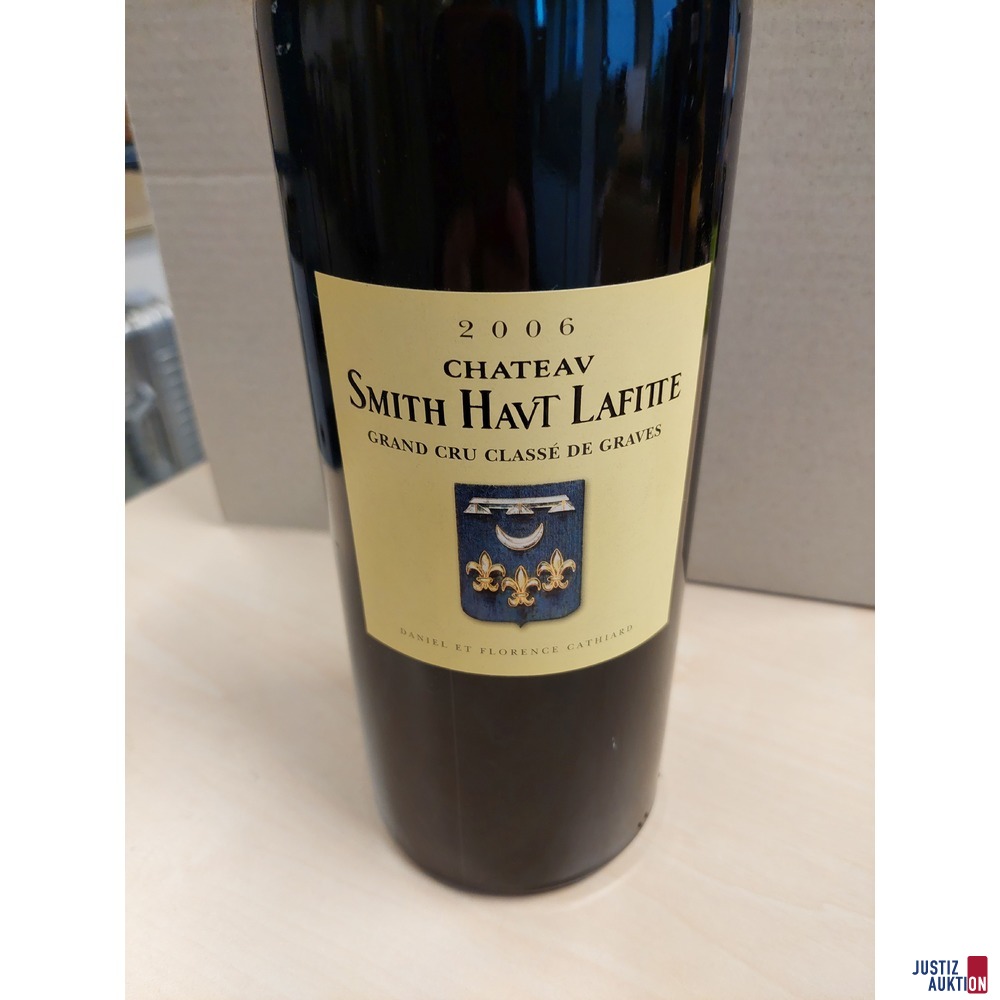 Franz&ouml;sischer Rotwein Smith Haut Lafitte Grand Cru Classe Jahrgang 2006