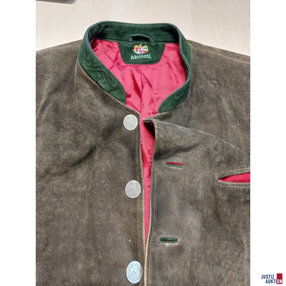 Ziegenlederjacke der Marke Meindl Gr&ouml;&szlig;e 56