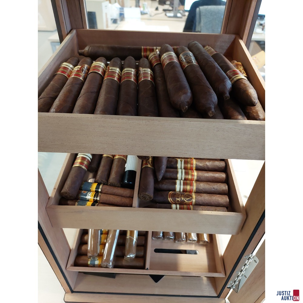 Humidor der Marke Angelo inkl&period; 51 Zigarren