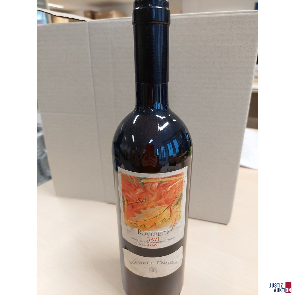 Italienischer Weisswein Rovereto Gavi Jahrgang 2009