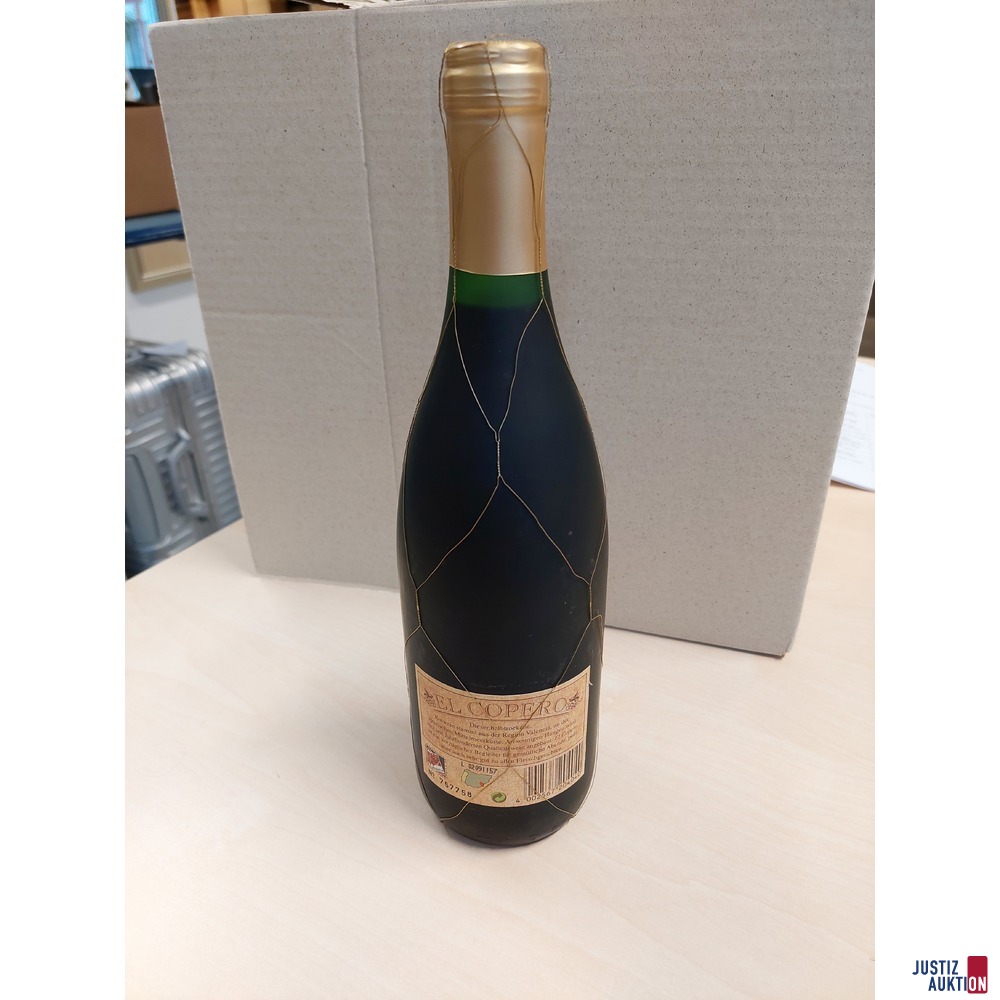 Spanischer Rotwein El Copero Valencia Jahrgang 1998