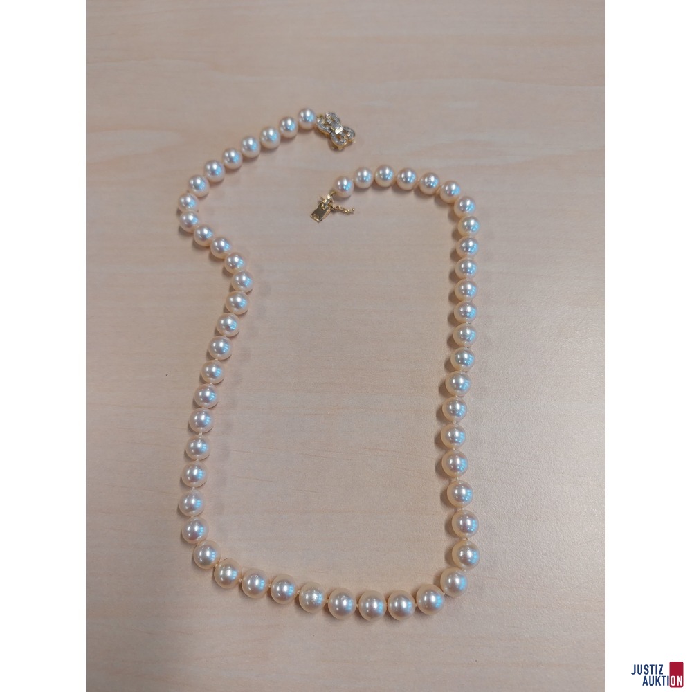 Perlenkette mit Kulturperlen
