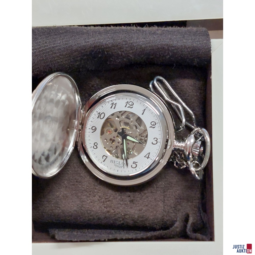 Taschenuhr der Marke Hislon