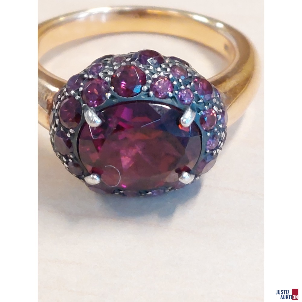 Damenring Marke &comma;&comma;Pomellato&OpenCurlyDoubleQuote; 750&permil; gelbgold punziert