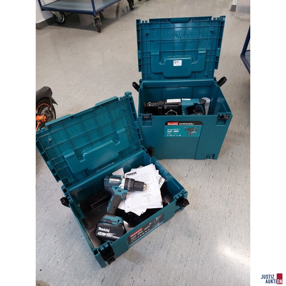 Makita Set bestehend aus&colon; 1 Akku Schrauber u&period;a&period;