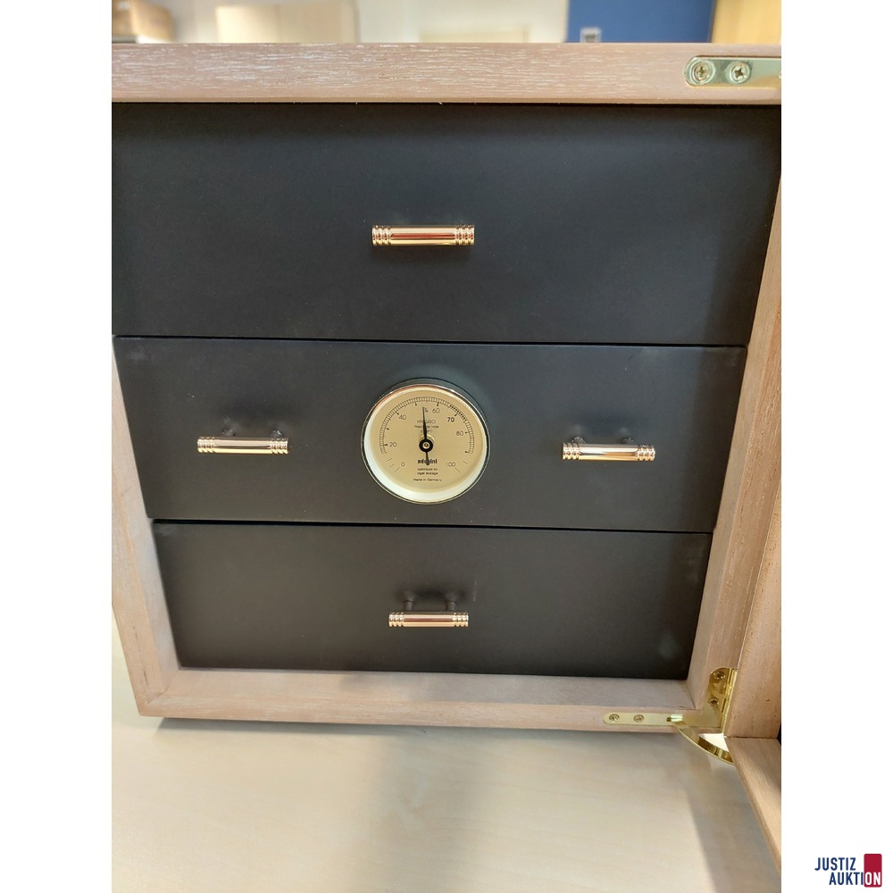 Humidor der Marke Adorini inkl&period; 16 St&uuml;ck Zigarren neuwertig