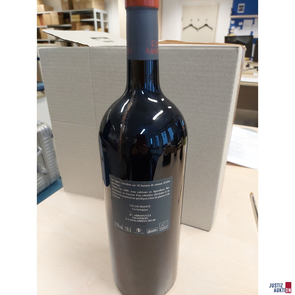 Franz&ouml;sischer Rotwein Faustine Vieilles Vignes Jahrgang 2013