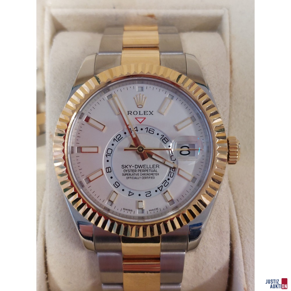 Herrenarmbanduhr der Marke ROLEX - Modell&colon; Skydweller