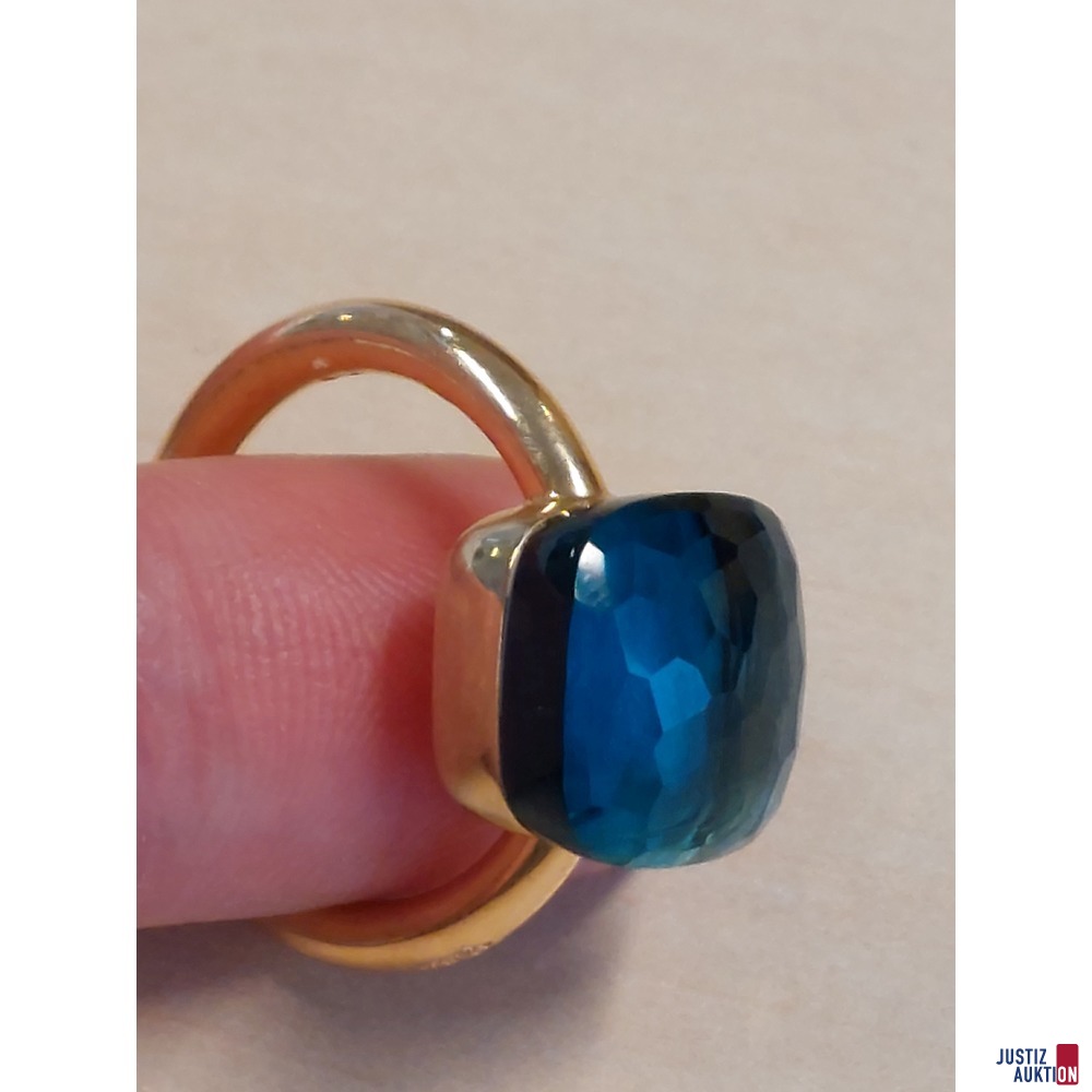 Damenring mit blauem Topas &nbsp;