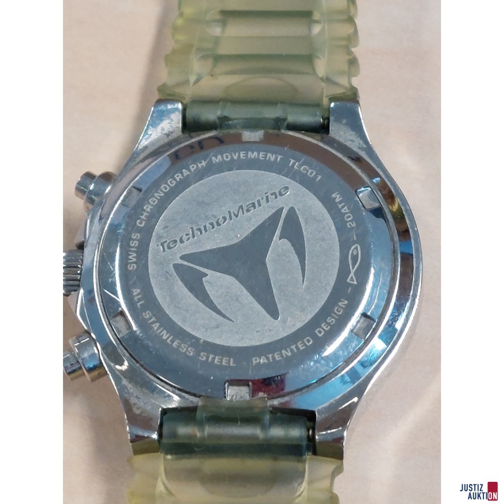 Damenarmbanduhr der Marke Techno Marine