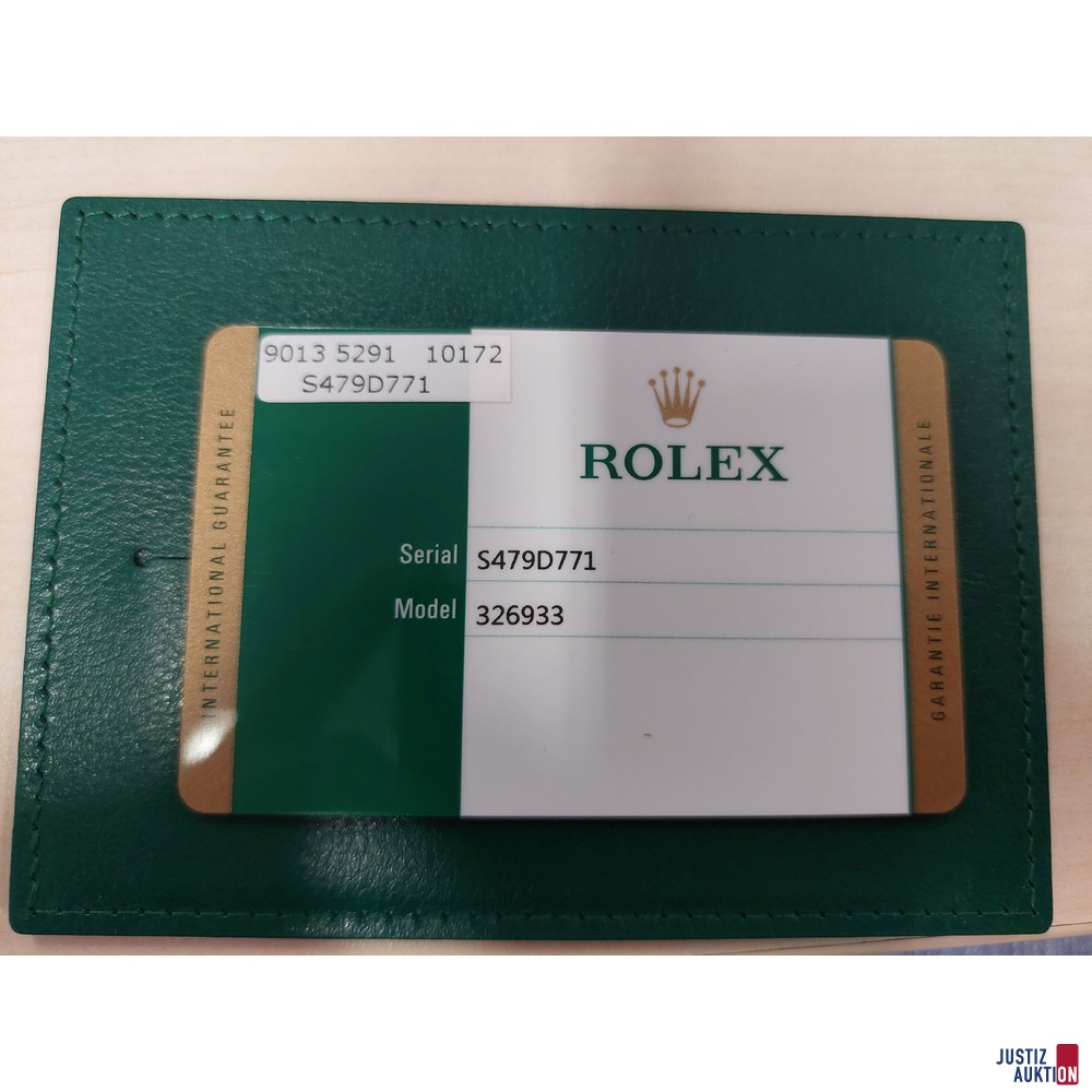 Herrenarmbanduhr der Marke ROLEX - Modell&colon; Skydweller