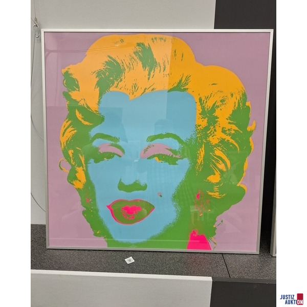 Bild Nach Warhol Andy &quot&semi;Marilyn Monroe&quot&semi; 90x90 cm