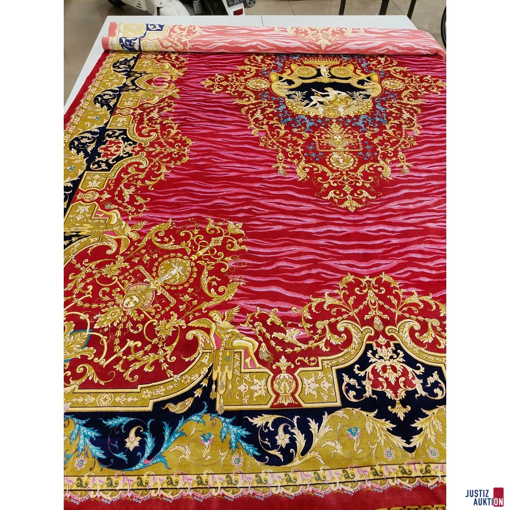 Maschineller Kn&uuml;pfteppich aus Viscose