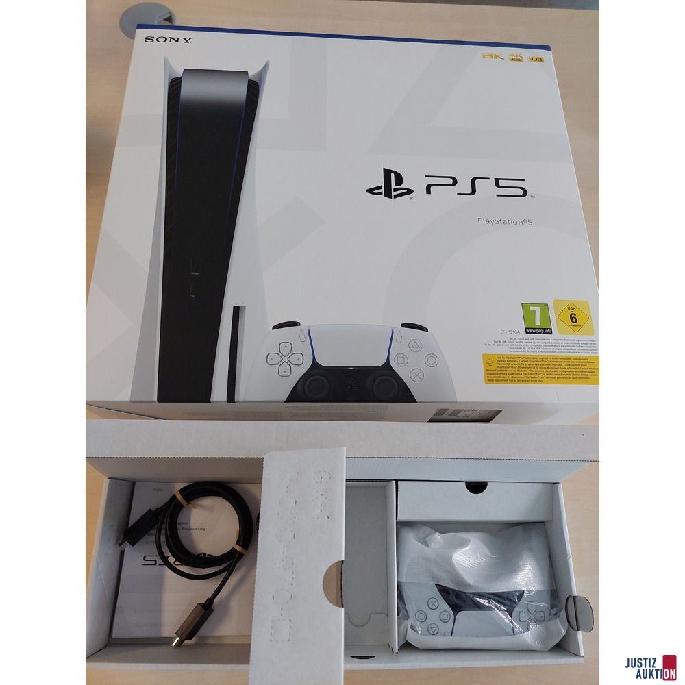 Sony Playstation 5 - 825GB Disc-Version der Marke Sony