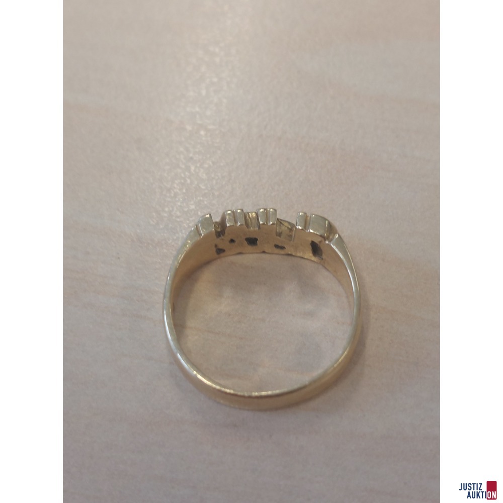 Herrenring &comma;&comma;Rapid&OpenCurlyDoubleQuote; 585 &permil; Gelbgold punziert Gr&ouml;&szlig;e 56