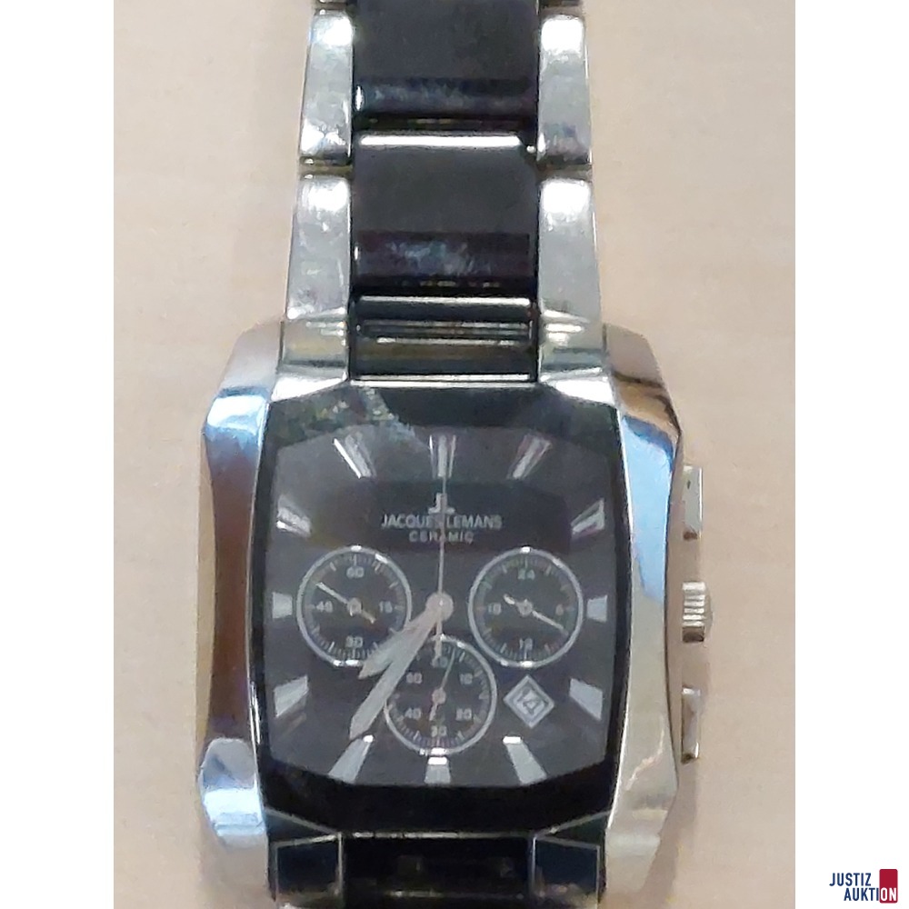 Herrenarmbanduhr der Marke Jacques Lemans