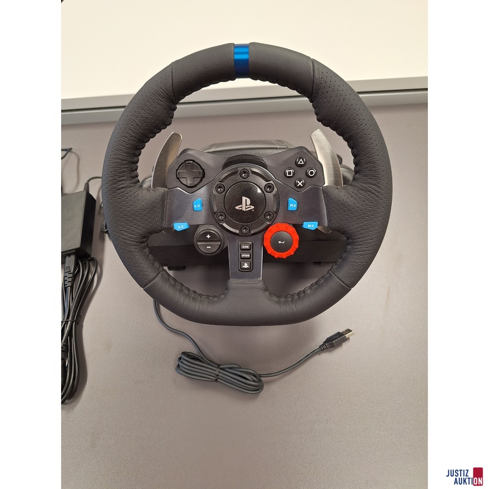 Logitech G29 Driving Force Rennlenkrad und Bodenpedale