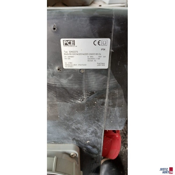 Stromwand Verteiler Marke PCE Typ 92402275