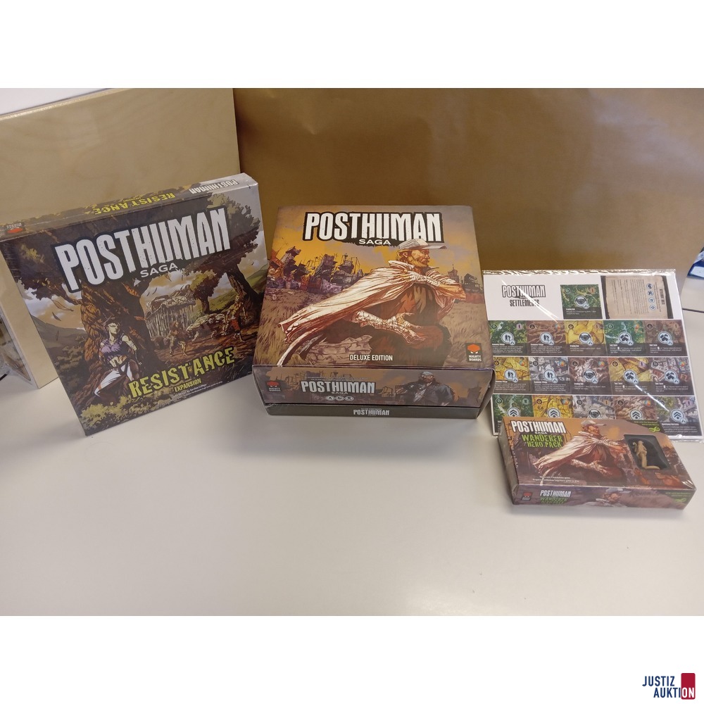 Brettspiel &quot;Posthuman Saga&quot;