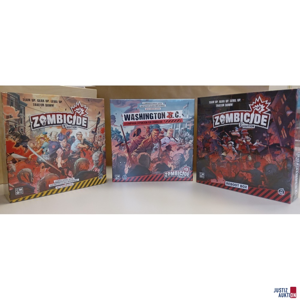 Brettspiel &quot;Zombicide 2 Edition&quot; + Erweiterung