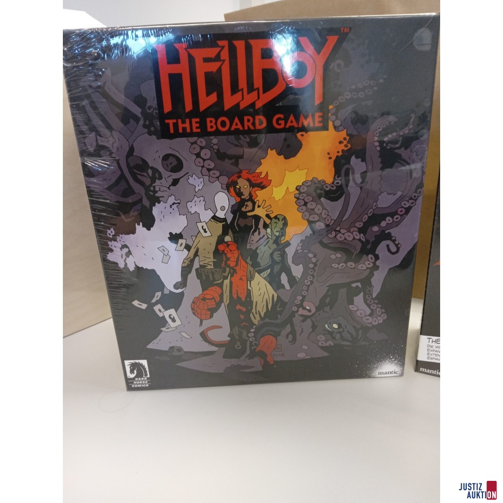 Brettspiel &quot;Hellboy The Boardgame&quot; + Erweiterung