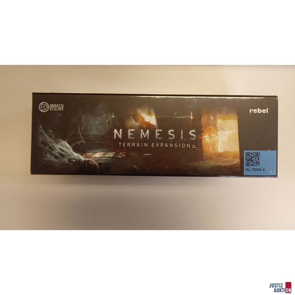 2 Brettspiele "Nemesis Terrain Expansions" mit Erweiterung