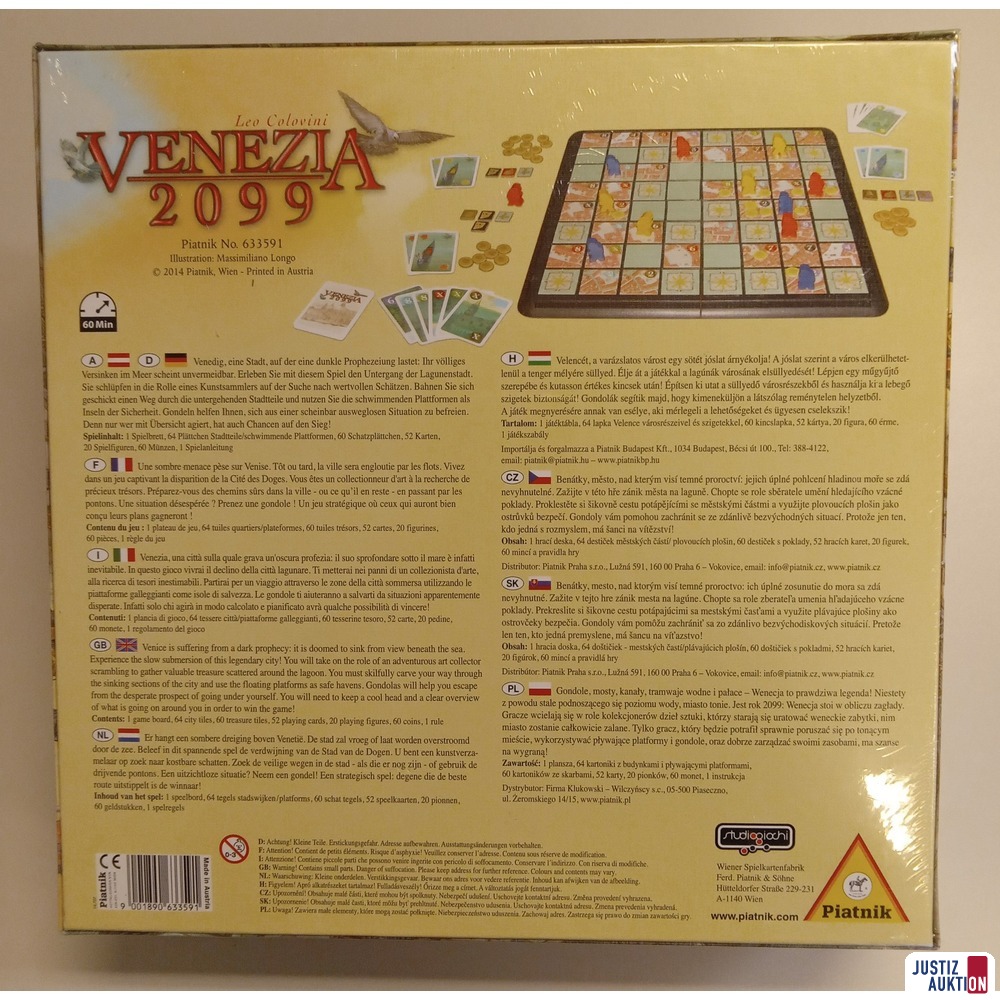 Brettspiel &quot;Venezia 2099&quot;