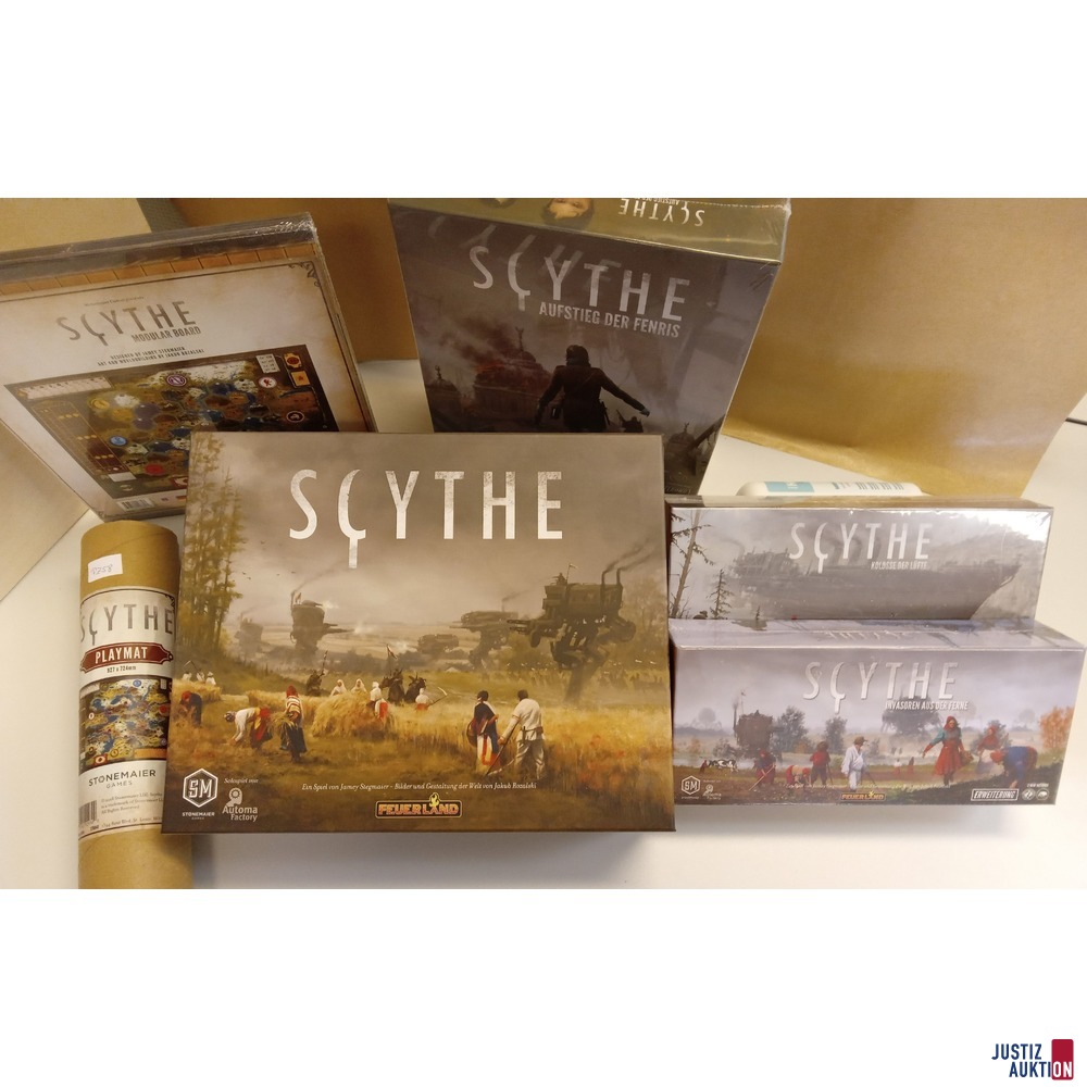 Brettspiel &quot;Skythe Aufstieg der Fenris&quot; + Erweiterung