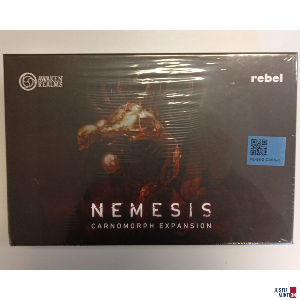 Brettspiel "Nemesis Camomorph Expansions" mit Erweiterung