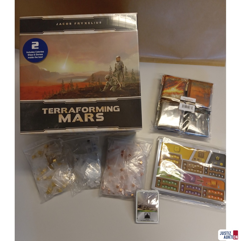 Brettspiel "Terraforming Mars" + Erweiterung