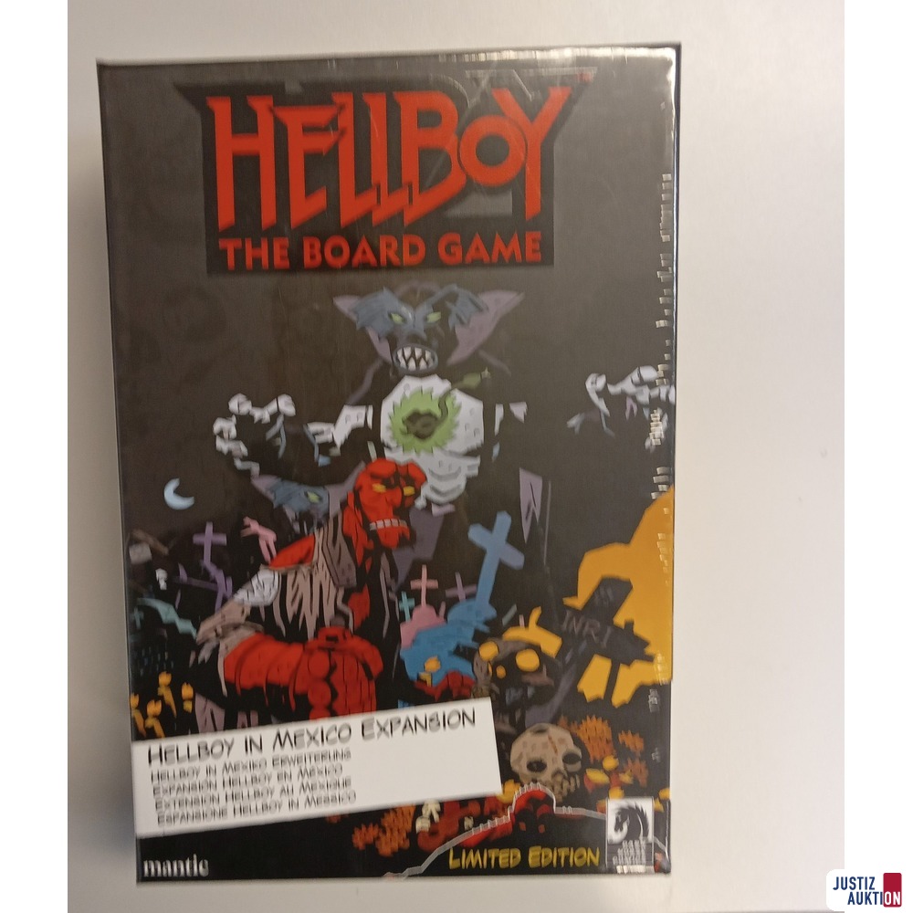 Brettspiel &quot;Hellboy The Boardgame&quot; + Erweiterung