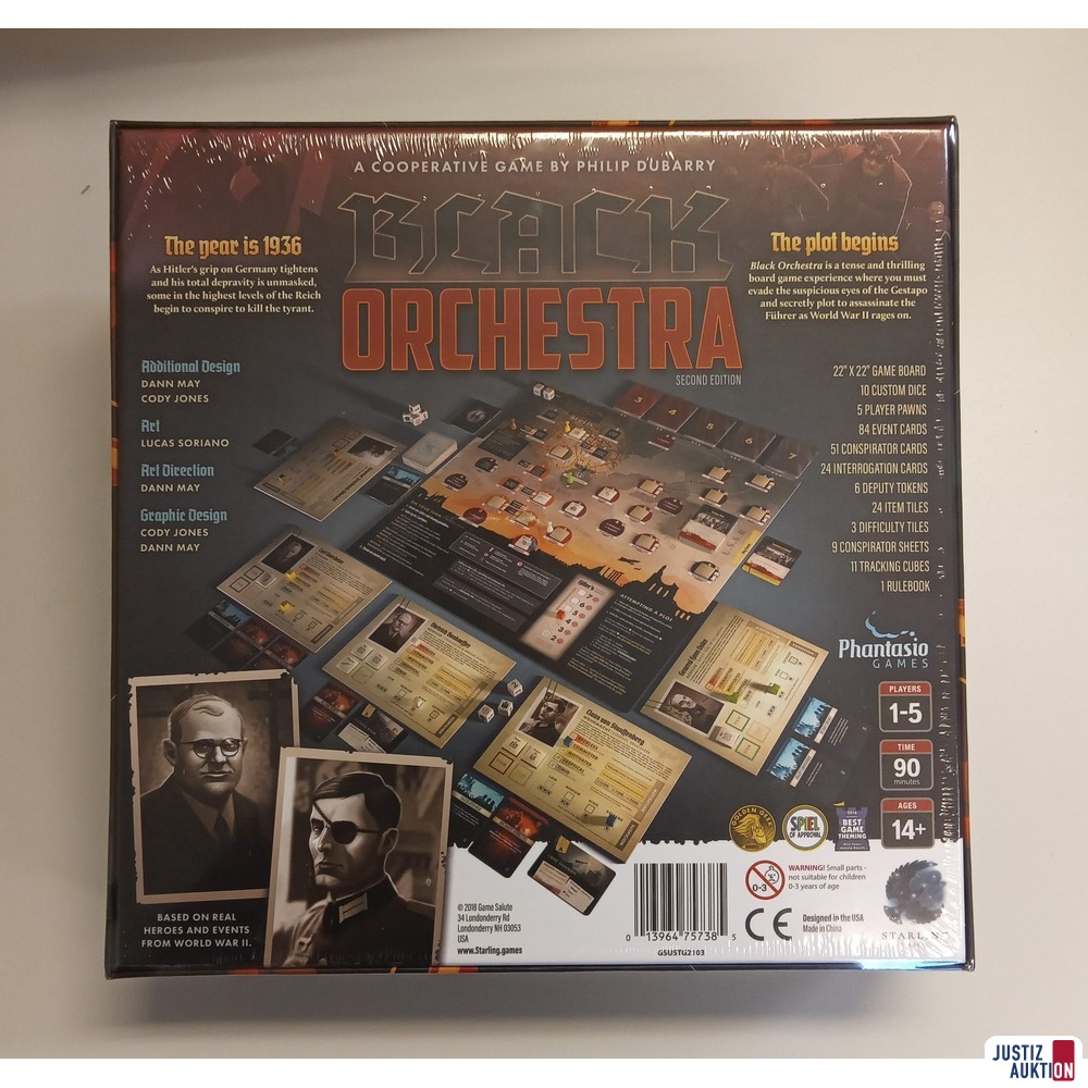 Brettspiel &quot;Black Orchestra&quot;