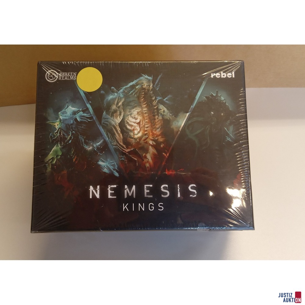 Brettspiel "Nemesis Kings" mit Erweiterung