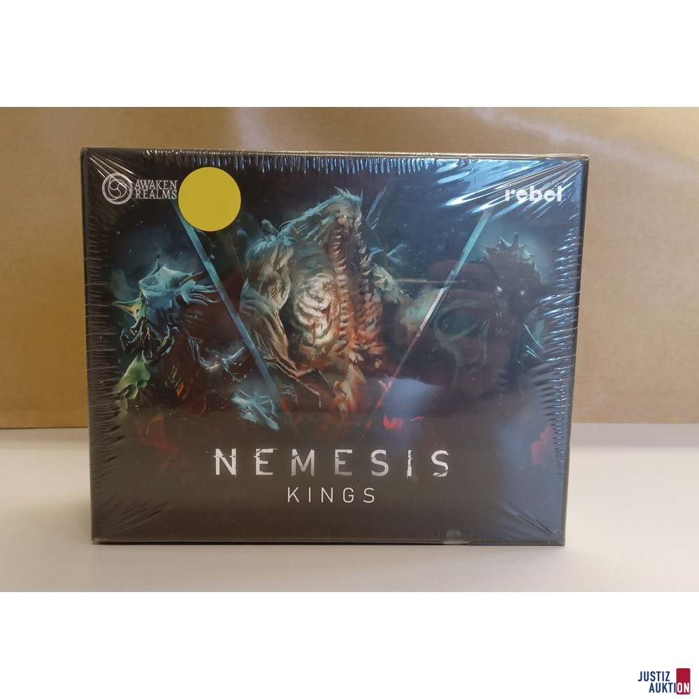 Brettspiel "Nemesis Kings" mit Erweiterung