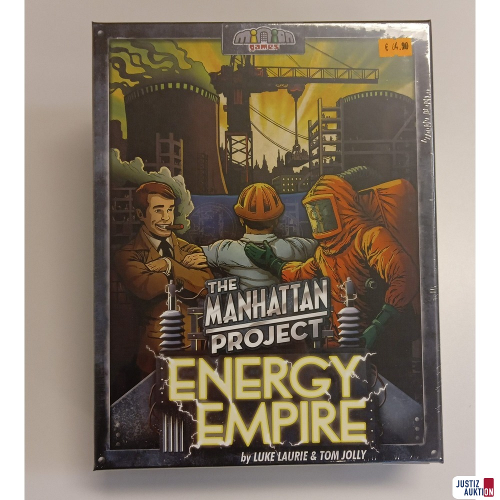 Brettspiel &quot;Energy Empire The Manhatter Project&quot;