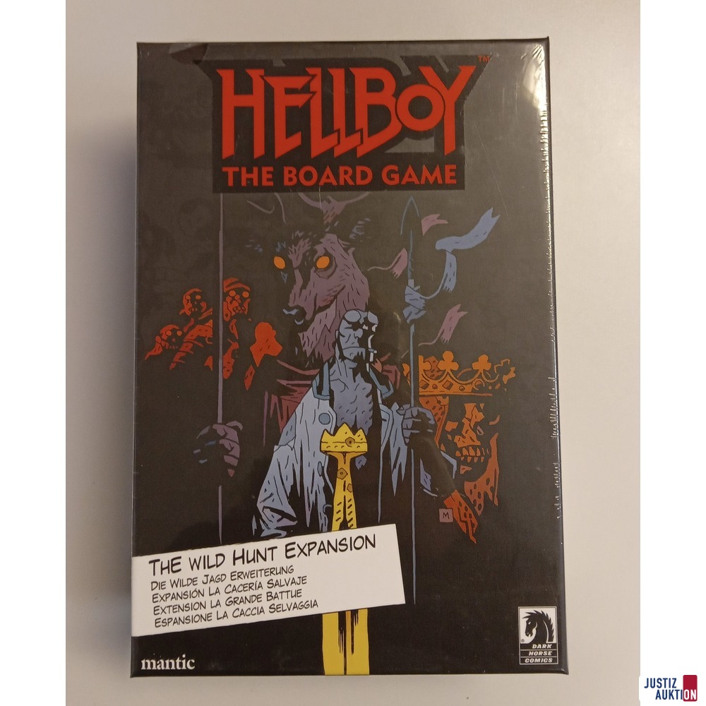 Brettspiel "Hellboy The Boardgame" + Erweiterung