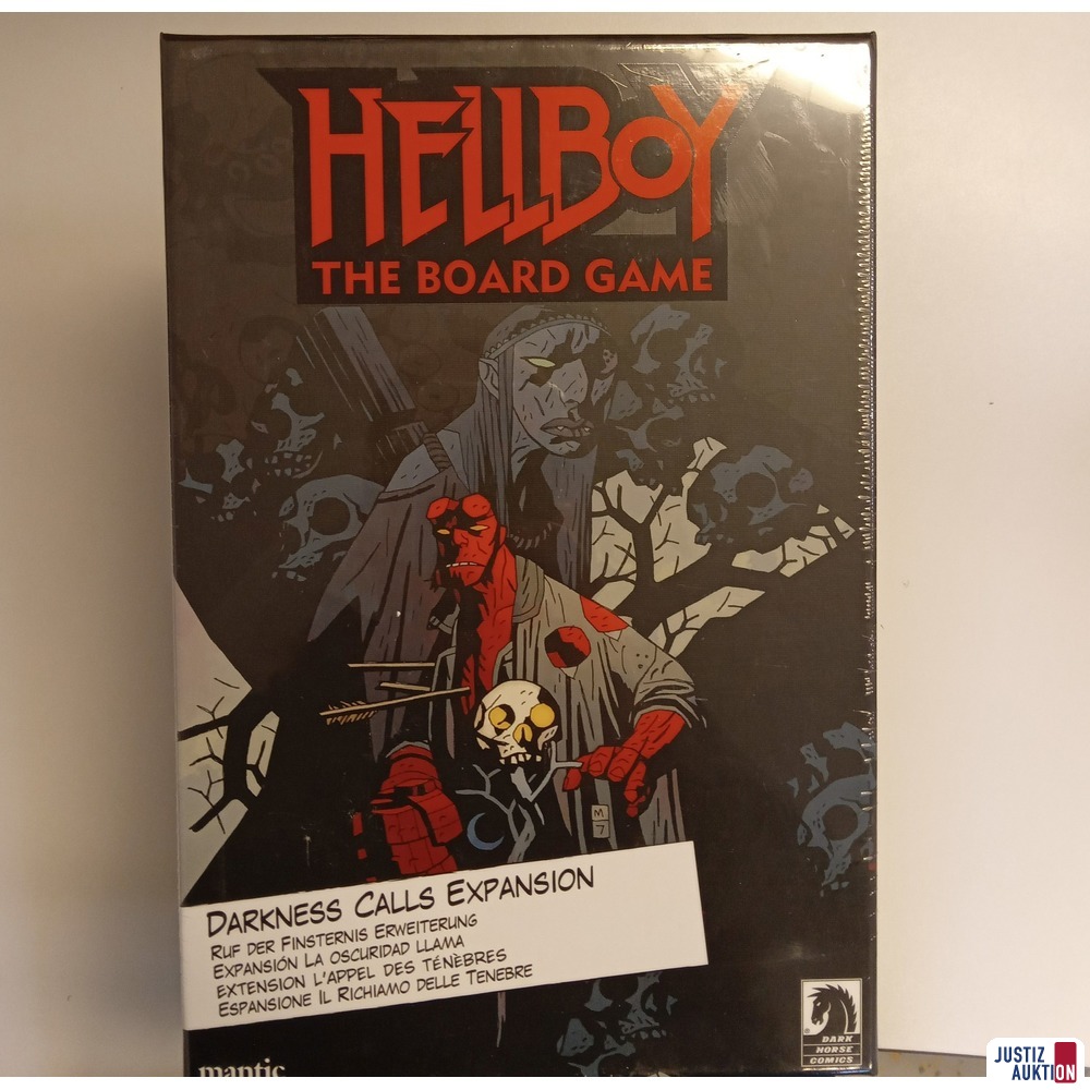 Brettspiel "Hellboy The Boardgame" + Erweiterung